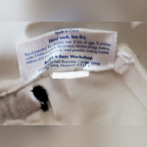 Build-A-Bear BAB Smallfry 7" Turquoise Tiger Plush Stuffed Toy w/Shirt - EUC - Picture 11 of 13